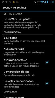 SoundWire 3.2. Скриншот 4