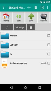 SD Card Manager 10.2.8. Скриншот 2
