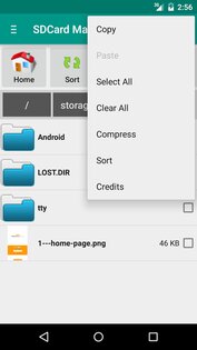 SD Card Manager 10.2.8. Скриншот 3