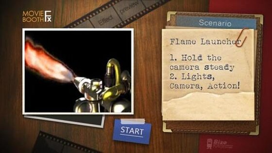 Movie Booth FX 1.52. Скриншот 1