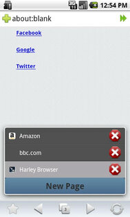 Harley Browser 1.3.4. Скриншот 1
