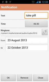 Feminap - женский календарь 2.5. Скриншот 5