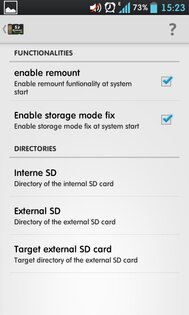 RemountSD 1.3. Скриншот 2
