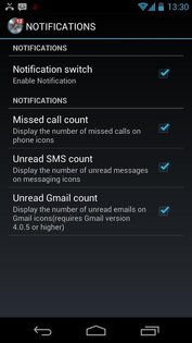 TSF Notifications 1.8. Скриншот 1