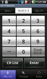 LG TV Remote 2011 2.3. Скриншот 4