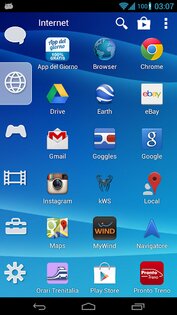 Smart Launcher Theme PSP/PS3 2.0. Скриншот 2