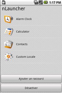 nLauncher 1.0.1. Скриншот 1