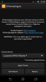 XTheme Engine beta 5. Скриншот 1