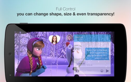 HoverChat (formerly Ninja SMS) 2.2.3_20141231. Скриншот 3