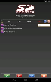 SD Booster 2.0.7. Скриншот 1