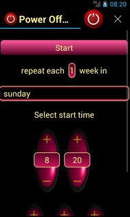 Выключение по расписанию 2.3.0. Скриншот 7
