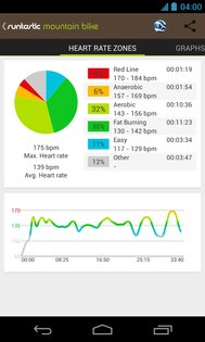 Runtastic Mountain Bike GPS 3.6.2. Скриншот 5