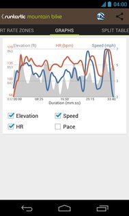 Runtastic Mountain Bike GPS 3.6.2. Скриншот 6