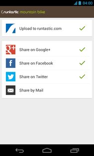 Runtastic Mountain Bike GPS 3.6.2. Скриншот 8