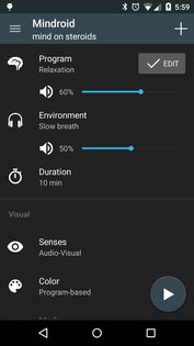 Mindroid 8.1. Скриншот 1