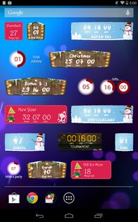 Виджет отсчета времени 10.7. Скриншот 10