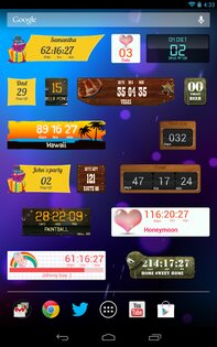 Виджет отсчета времени 10.7. Скриншот 20