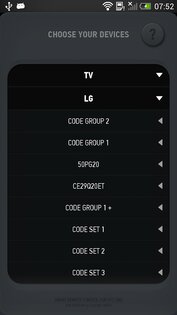 Smart IR Remote for HTC One 1.7.3. Скриншот 6