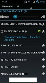 Neveradio — online radio 1.02. Скриншот 2