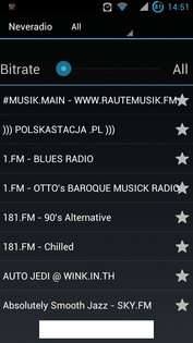 Neveradio — online radio 1.02. Скриншот 1