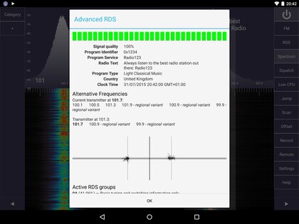 SDRTouch 2.742. Скриншот 4