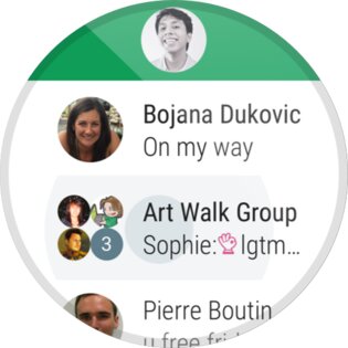 Hangouts 41.0. Скриншот 7