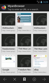 MyanBrowser 1.8. Скриншот 1