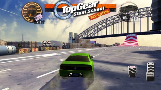 Top Gear: Stunt School SSR 18. Скриншот 1