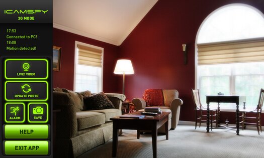 iCamSpy Demo 1.3.30. Скриншот 1