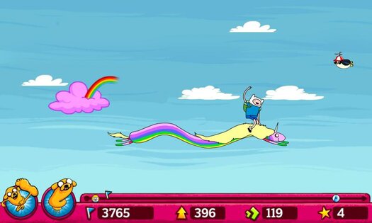 Jumping Finn 1.0.9. Скриншот 12