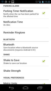 Car Locator 4.22. Скриншот 6