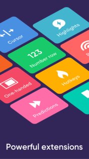 Fleksy Keyboard 10.2.7. Скриншот 4