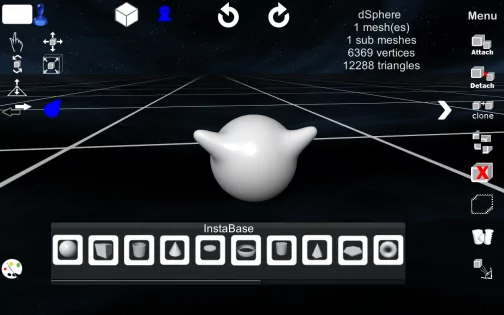 d3D Sculptor 10.50. Скриншот 1