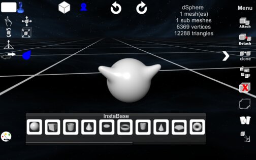 d3D Sculptor 10.50. Скриншот 10