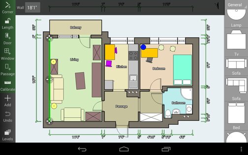 Floor Plan Creator 3.7. Скриншот 7
