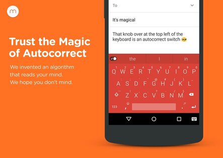 Minuum Keyboard Free + Emoji 3.5.2. Скриншот 6
