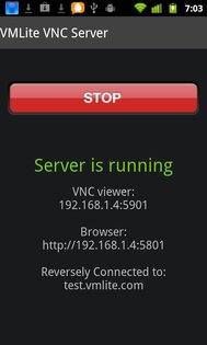 VMLite VNC Server 2.2.4. Скриншот 7
