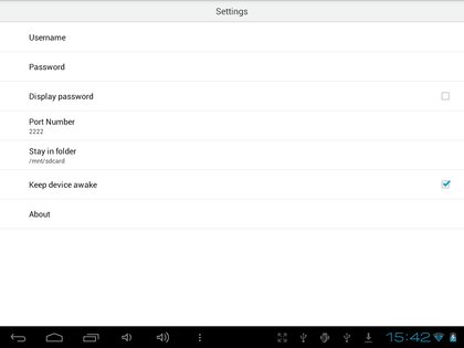 WiFi FTP (WiFi File Transfer) 3.1.0. Скриншот 3