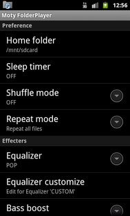 Moty Folder Player 0.5.9. Скриншот 3