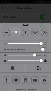 Control Center из iOS 7 2.2.0. Скриншот 1