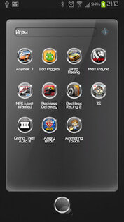 Next Launcher Graphite 1.3. Скриншот 2