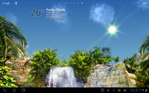 TrueWeather, Waterfalls 6.02. Скриншот 1