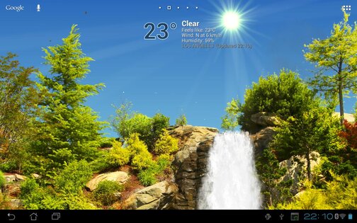 TrueWeather, Waterfalls 6.02. Скриншот 6