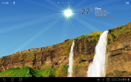 TrueWeather, Waterfalls 6.02. Скриншот 8