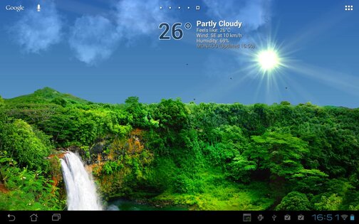 TrueWeather, Waterfalls 6.02. Скриншот 11