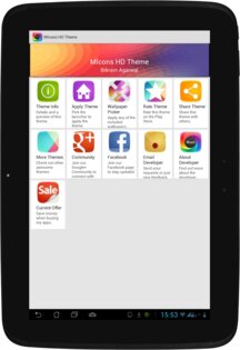 MIcons HD Theme 1.8 6 in 1. Скриншот 1