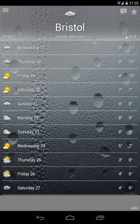 the Weather 2.74.0. Скриншот 7