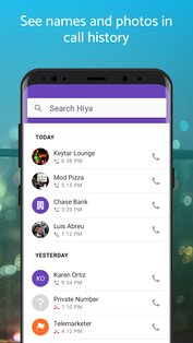 Hiya – блокировка телефонного спама 14.8.2. Скриншот 3