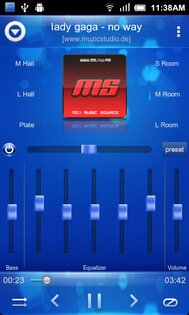 EQ Music Player 1.1.4. Скриншот 2