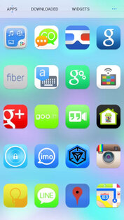 Ultimate iOS7 Launcher Theme 3.4. Скриншот 2